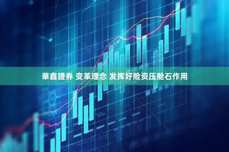 華鑫證券 变革理念 发挥好险资压舱石作用