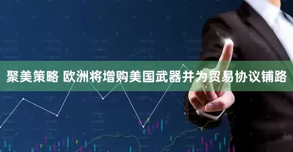 聚美策略 欧洲将增购美国武器并为贸易协议铺路